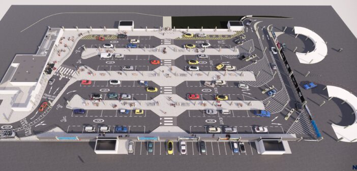 Edinburgh Airport redevelops pickup and drop-off area