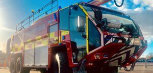 Bristol Airport becomes first in UK to take delivery of next-generation fire truck