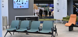 PTX Day 2: Arconas displays a simple, adaptable seating system