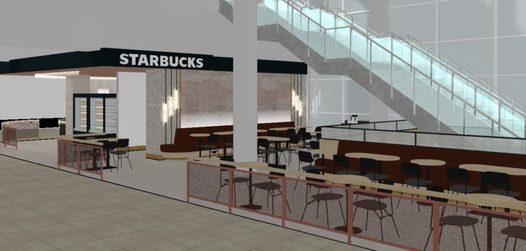 Newcastle Airport refurbishes Starbucks offering