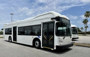 Tampa Airport adds its first four electric buses to vehicle fleet