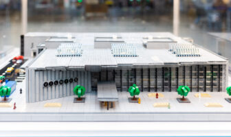 Vilnius International displays Lego miniature of new Departures Terminal