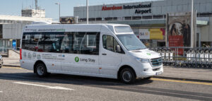Aberdeen Airport adds electric bus to fleet