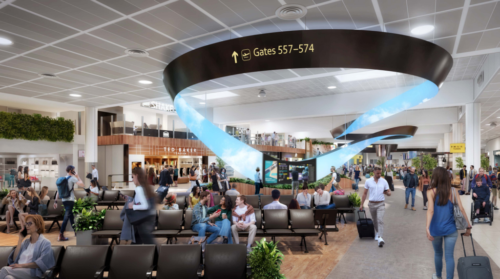 North Terminal modernization underway at London Gatwick