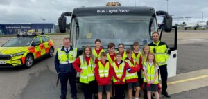 Local children name Bristol Airport electric buses