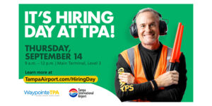 Tampa Airport to host hiring day for 400 vacancies