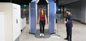 Frankfurt Airport tests walk-through security scanner for passengers