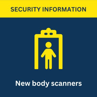 Jersey Airport installs four new passenger scanners