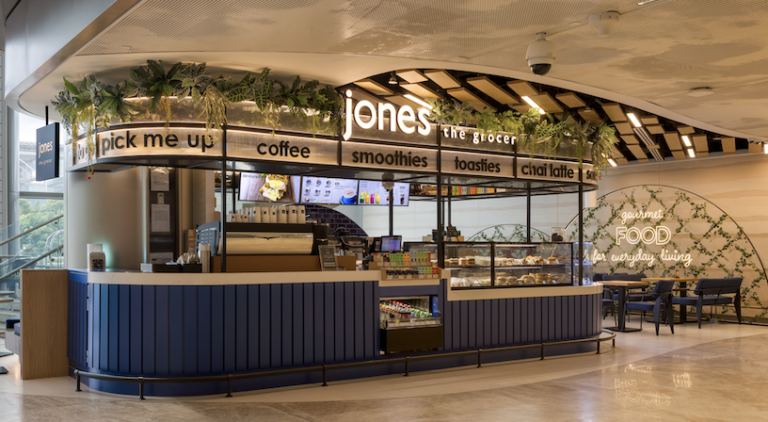 Changi Airport Terminal 2 opens Jones the Grocer duplex store
