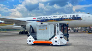 VIDEO: Changi Airport Group trials Aurrigo’s autonomous baggage handling vehicle