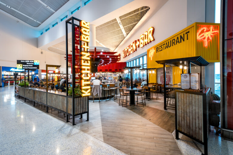 Newark Liberty International opens Guy Fieri’s Flavortown Kitchen + Bar