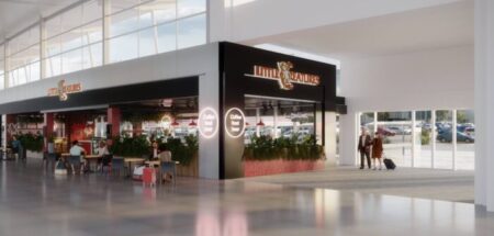 A render of the planned Little Creatures Bar & Café at Perth Airport.