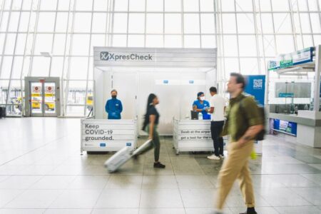 CDC and partners expand pathogen surveillance program to two new airports.