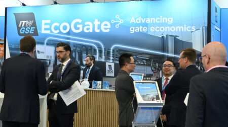 PTE DAY 1: ITW GSE presents its integrated airport gate system.