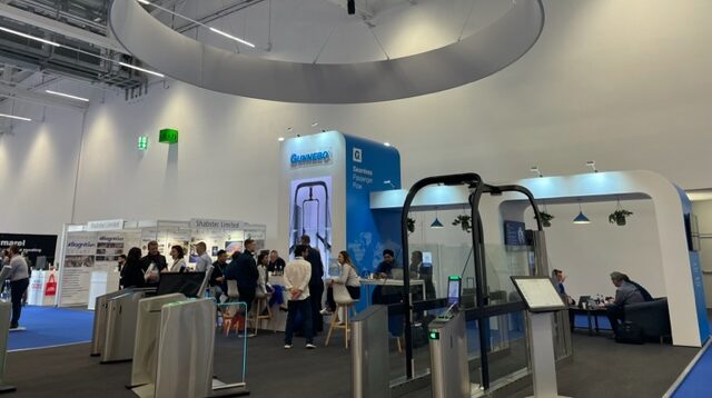 Gunnebo displays its entrance control system portfolio.