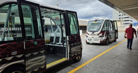 Autonomous shuttle service launches at Honolulu airport Autonomous shuttle service launches at Honolulu airport