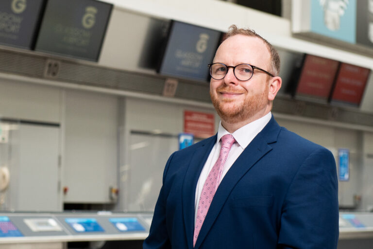 A headshot of Ronald Leitch, the new official chief operating officer (COO) of AGS Airports.