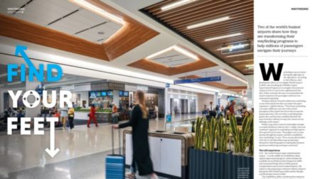 EXCLUSIVE FEATURE: How are airports transforming their wayfinding programs? Two of the world’s busiest airports share how they are transforming their wayfinding programs to help millions of passengers navigate their journeys.
