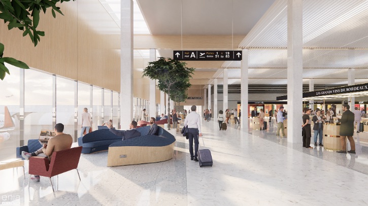 VIDEO: Bordeaux Airport to invest €70m in new processor between Halls A and B Bordeaux Airport in France plans to create a central and flexible infrastructure between the two historic terminals (halls A and B) by 2028.
