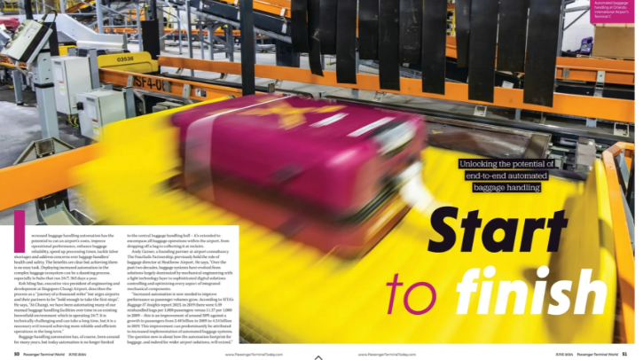 Hoh Ming Sue, executive vice president of engineering and development at Changi Airport, speaks with Passenger Terminal Today to reveal more about the airport’s increasingly automated baggage handling system.