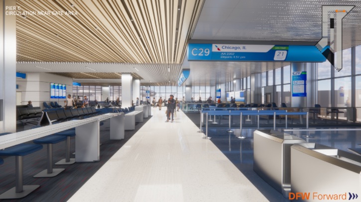 DFW Airport begins US$9bn capital improvement plan Dallas Fort Worth International Airport (DFW) has begun its US$9bn capital improvement plan, which will transform terminals, add new facilities and amenities, grow the number of gates, improve roadways and connectivity, and enhance the airfield.