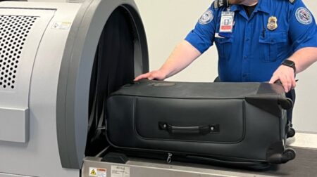The Transportation Security Administration (TSA) has installed a new, computed tomography (CT) security screening unit at Salem Municipal Airport (SLE). This unit will screen the checked baggage of departing travelers.
