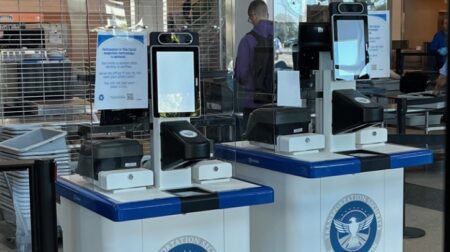 Spokane International Airport (GEG) has deployed the latest generation of Credential Authentication Technology (CAT) at the Transportation Security Administration (TSA) checkpoint. The units use facial matching to verify the identity of travelers during the security screening process.