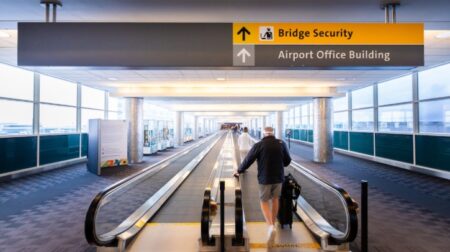Denver International Airport (DEN) has begun construction activities that will result in the eventual permanent closure of A-Bridge Security and the conversion of Ansbacher Hall to a post-security area (a highly restricted portion of the airport that only ticketed passengers who have been screened by TSA or credentialed individuals may access).