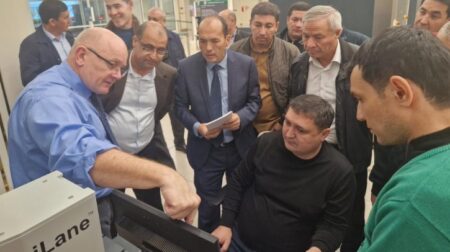 Passenger screening and x-ray image interpretation at aviation checkpoints were the focus of an Organization for Security and Cooperation in Europe (OSCE) training course in Ashgabat, Turkmenistan.