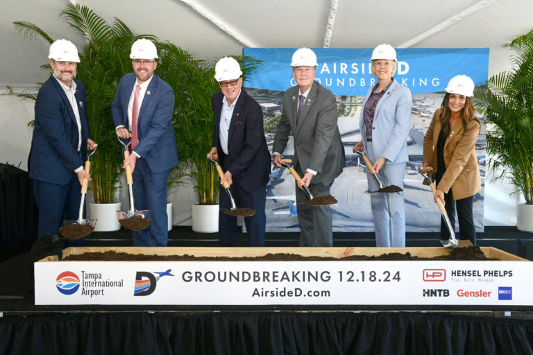 Tampa International Airport breaks ground on Airside D terminal Tampa International Airport breaks ground on Airside D terminal