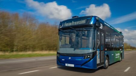 Fusion Processing has partnered with Construct Invest to offer fully automated Level 4 electric buses for airport passenger transport, by using Fusion’s CAVstar automated drive system.