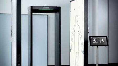 Garrett has integrated its walk-through metal detector with the Rohde & Schwarz’ QPS201 security scanner.