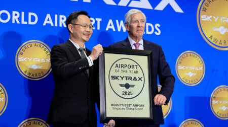 Singapore Changi named World’s Best Airport at 2025 Skytrax World Airport Awards