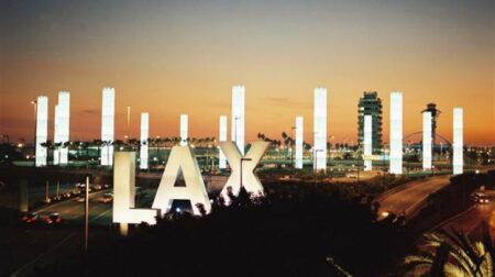 Los Angeles airport to remove LAX sign as part of modernization program Los Angeles airport to remove LAX sign as part of modernization programme.