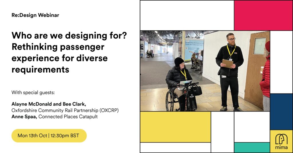 Mima brings together transport innovators to enhance passenger experience for diverse needs.