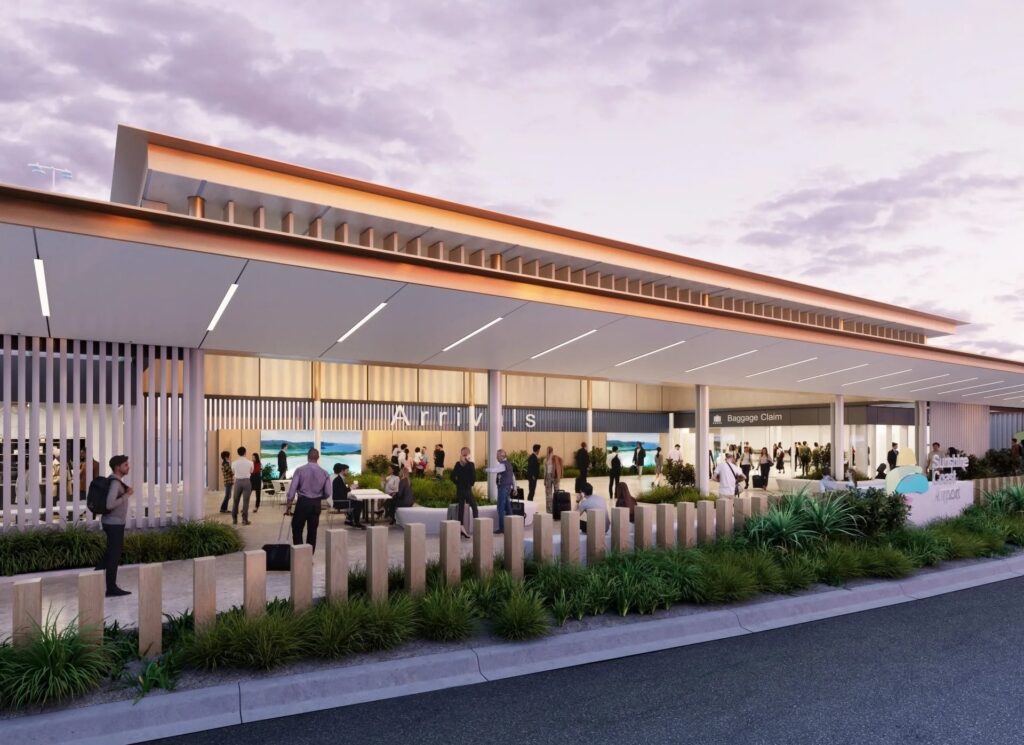 Sunshine Coast Airport selects McNab and Populous | Fentress Studios to deliver major terminal transformation project.
