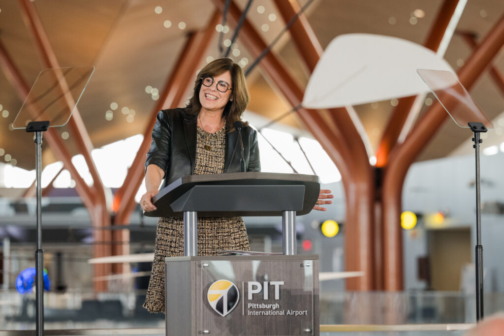 Pittsburgh International Airport Unveils $1.7 Billion Terminal with ribbon cutting ceremony.