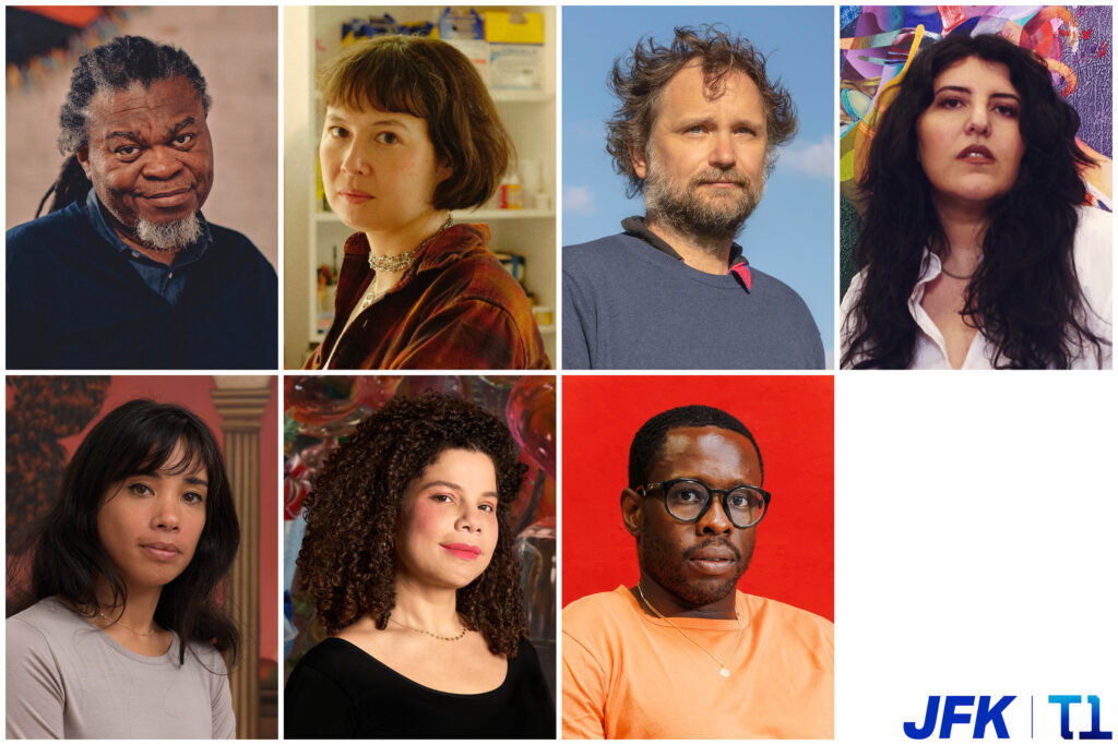 Seven artists commissioned in project to bring New York’s spirit to JFK’s New Terminal One.