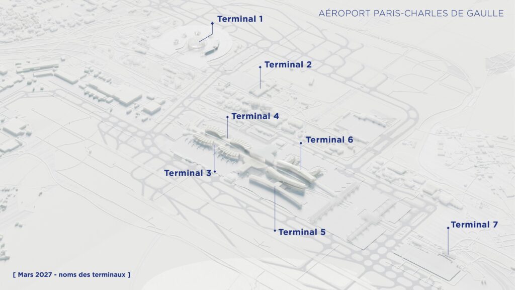 Groupe ADP to rename terminals at Paris-Charles de Gaulle to improve clarity for passengers.