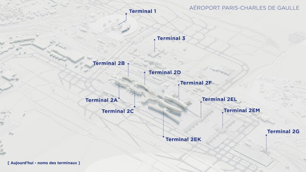 Groupe ADP to rename terminals at Paris-Charles de Gaulle to improve clarity for passengers.