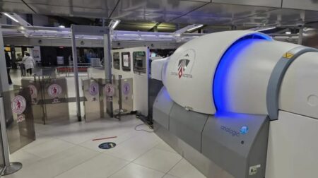 Edmonton International Airport now using CT technology at the checkpoint Edmonton International Airport now using CT technology at the checkpoint