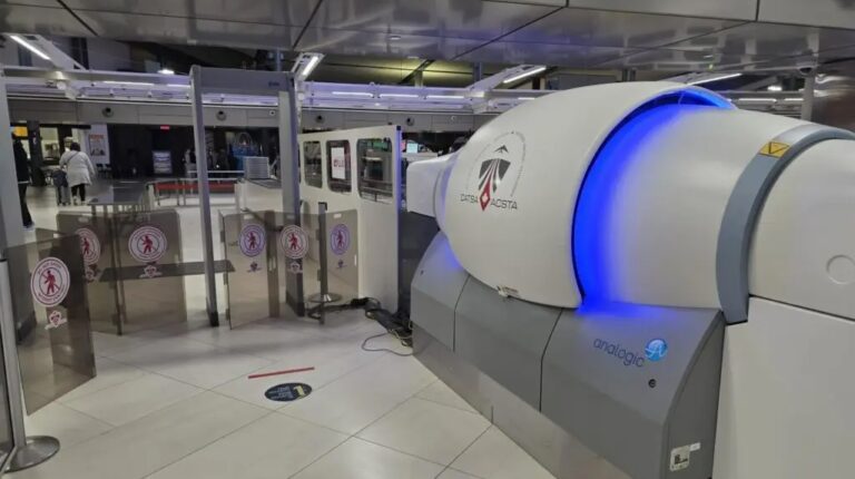 Edmonton International Airport now using CT technology at the checkpoint Edmonton International Airport now using CT technology at the checkpoint