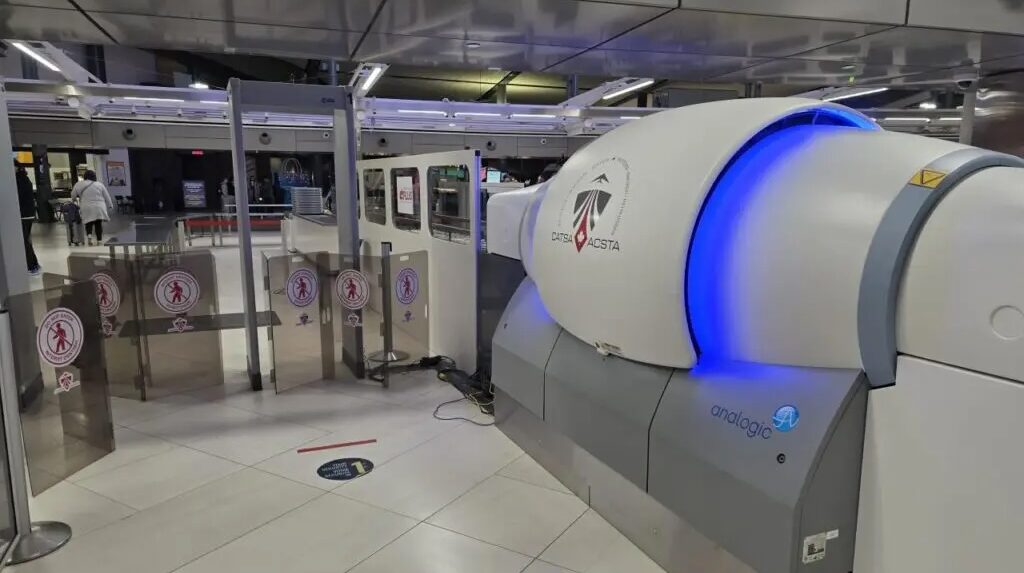 Edmonton International Airport now using CT technology at the checkpoint