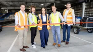 Sunshine Coast Airport opens outbound baggage facility as first phase of terminal redevelopment completes.