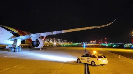 SPIE completes lighting modernization at Charleroi Airport SPIE completes lighting modernization at Charleroi Airport.