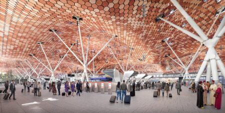 RSHP has unveiled the design for a new terminal at Mohammed V Airport in Casablanca, scheduled to open in 2029 ahead of the 2030 FIFA World Cup. It was made in collaboration with ALA Concept and Egis.