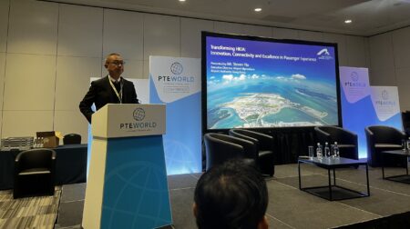 Steven Yiu, HKIA, at PTE World 2026.