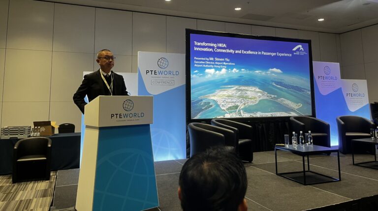 Steven Yiu, HKIA, at PTE World 2026.