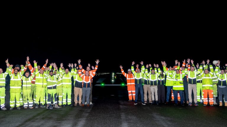 London Luton Airport completes £18m runway upgrades.