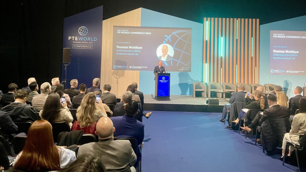 Thomas Woldbye at PTE World Conference 2026.